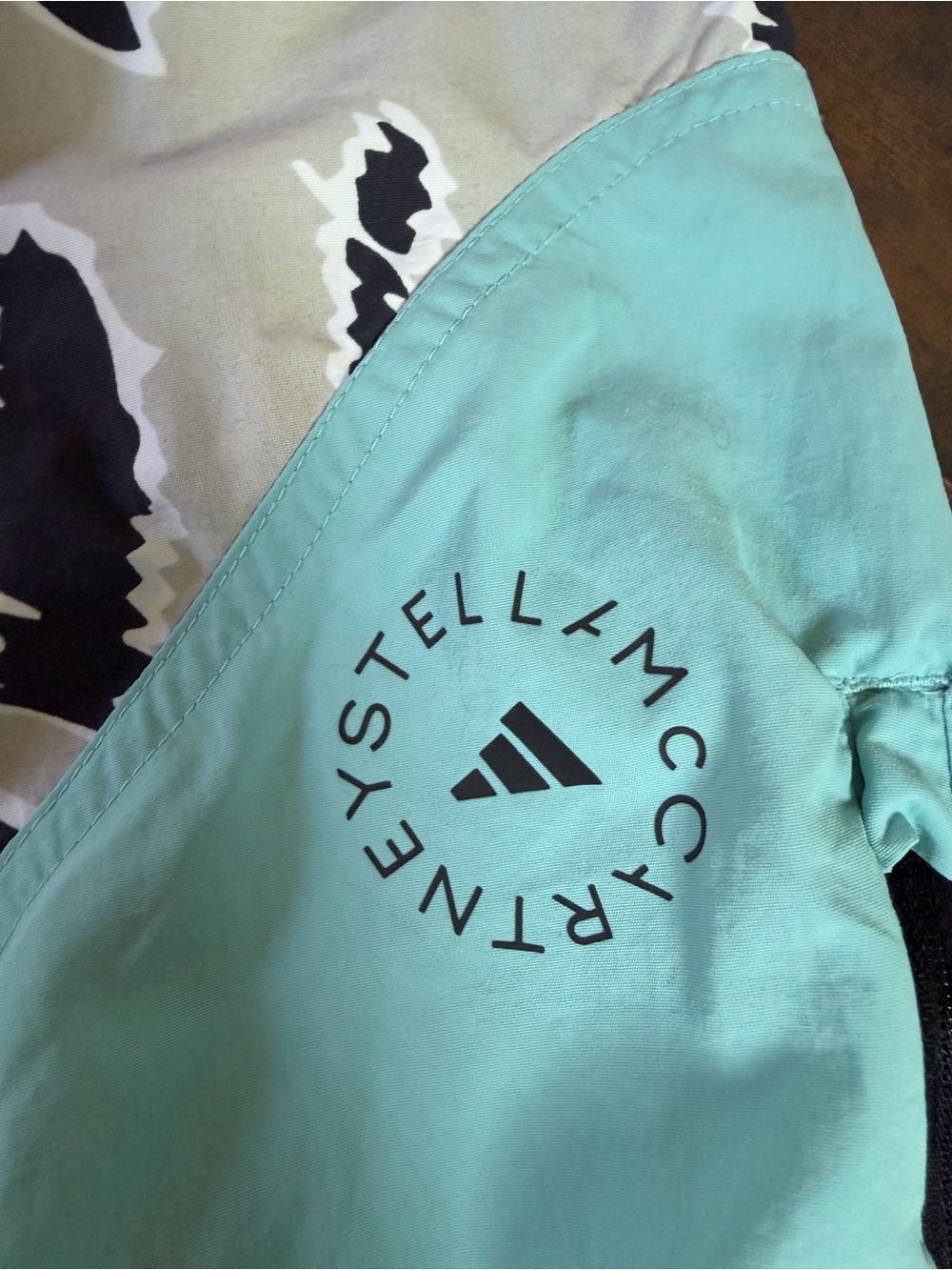 Adidas by Stella McCartney Women's Track Jogger Mint Abstract design size Small - Picture 3 of 12